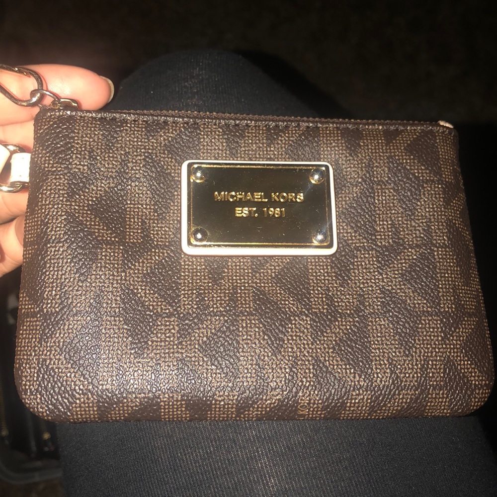 SOLD Michael Kors small wristlet